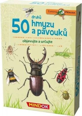 MINDOK Expedice příroda 50 druhů hmyzu a pavouků - obrázek 1