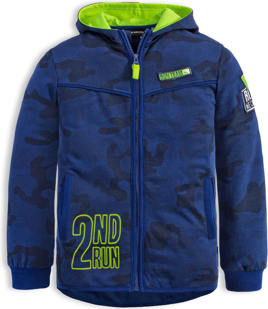 Chlapecká sportovní mikina Mix´nMATCH RUN modrá Velikost: 164 - obrázek 1