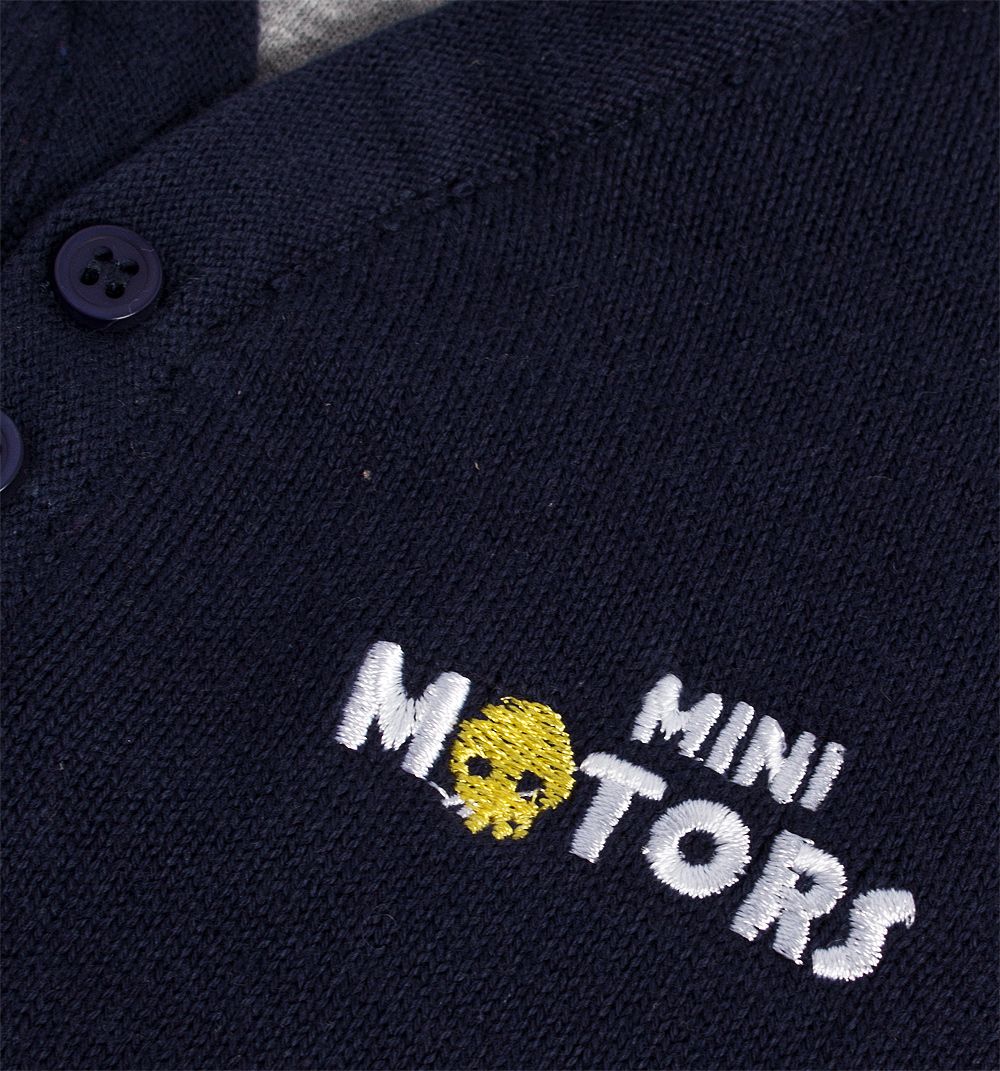 Chlapecký svetr KNOT SO BAD MINI MOTORS modrý Velikost: 68 - obrázek 4