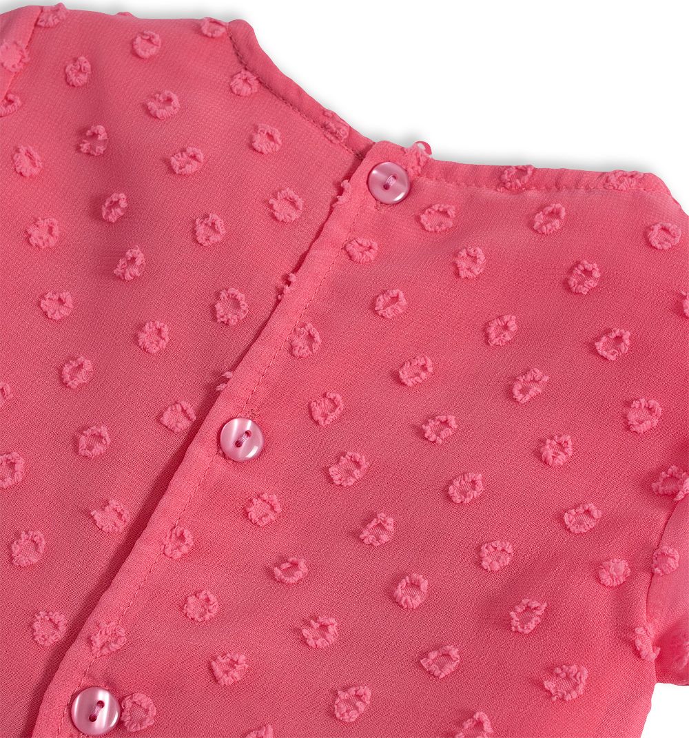 Dívčí šaty KNOT SO BAD LOVELY LOOK růžové Velikost: 80 - obrázek 4