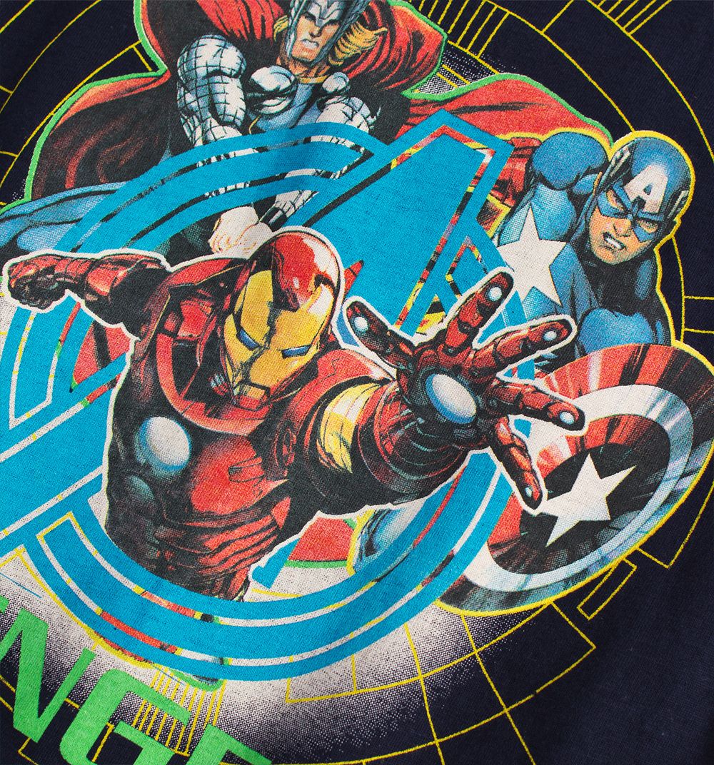 Dětské tričko MARVEL AVENGERS IRON MAN modré Velikost: 98 - obrázek 3