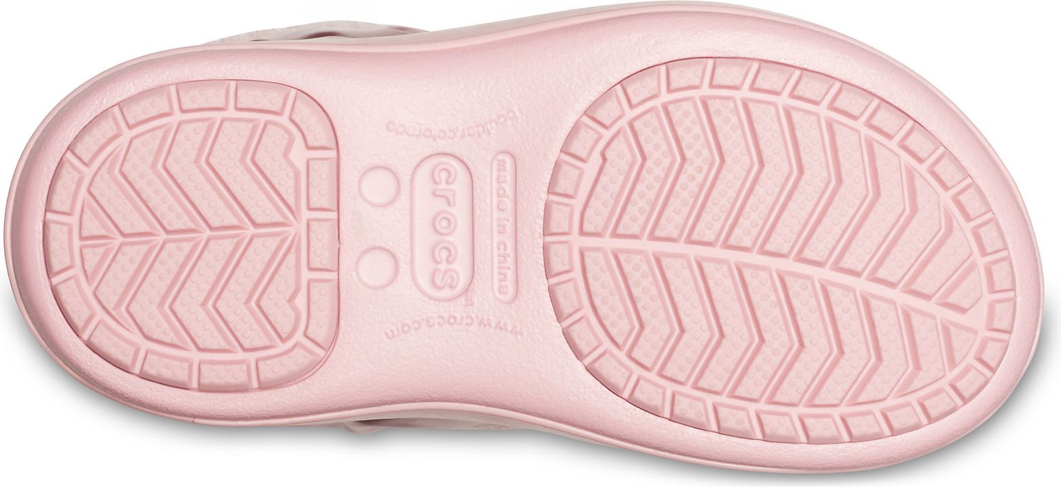 Crocs pudrové dívčí sněhule CB LodgePoint Metallic Boot G Rose Gold Metallic  - 29/30 - obrázek 6