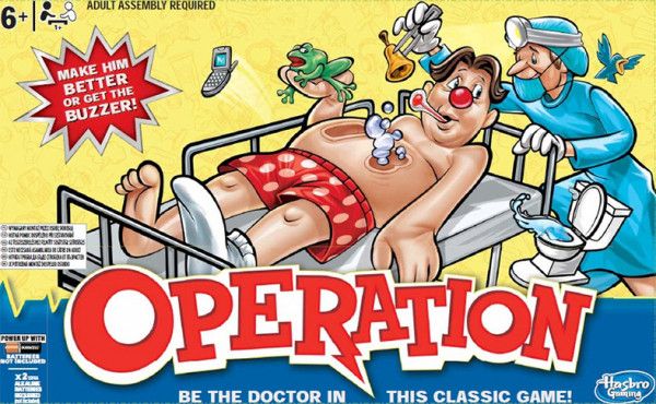 Hasbro Spol. hra pro děti Operace - obrázek 1