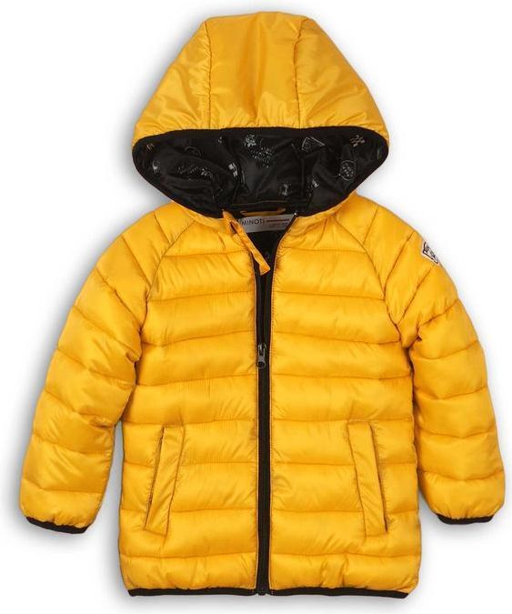 Minoti Bunda chlapecká Puffa žlutá 98/104 - obrázek 1