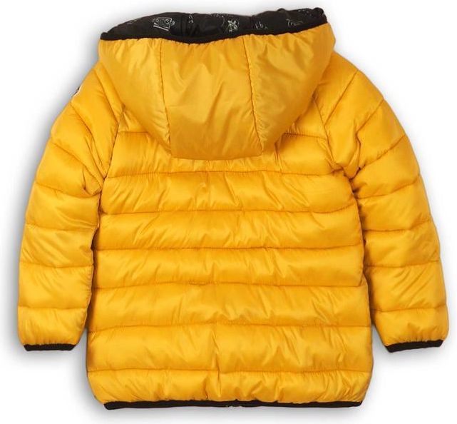 Minoti Bunda chlapecká Puffa žlutá 98/104 - obrázek 3