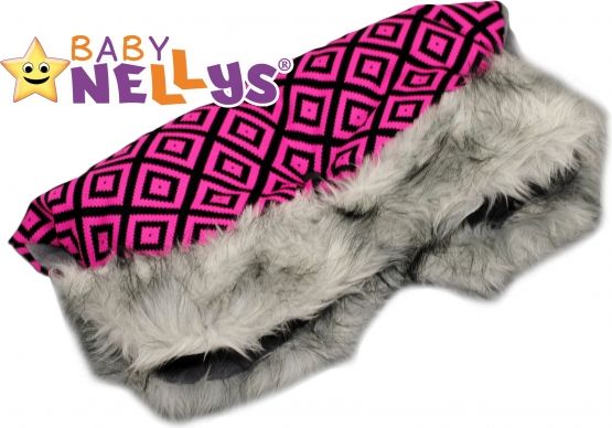 Rukávník ke kočárku s kožešinkou Baby Nellys ® flees - obrázek 1