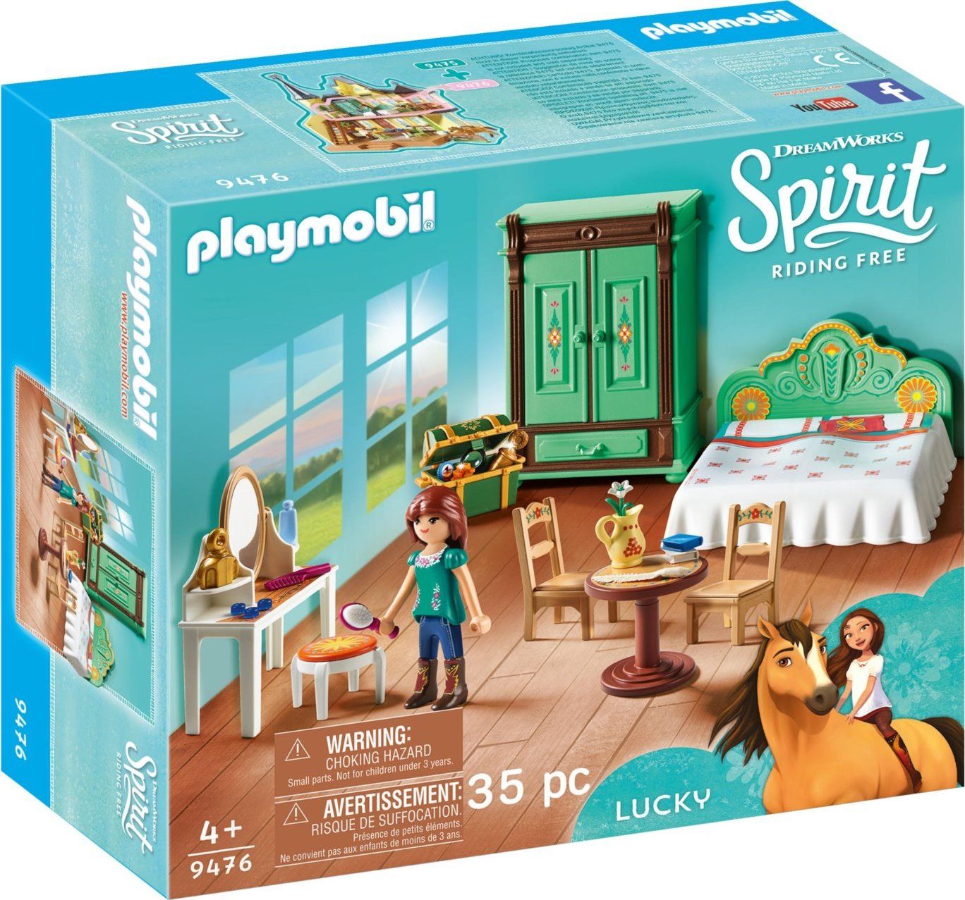 PLAYMOBIL Ložnice pro Lucky 9476 - obrázek 1