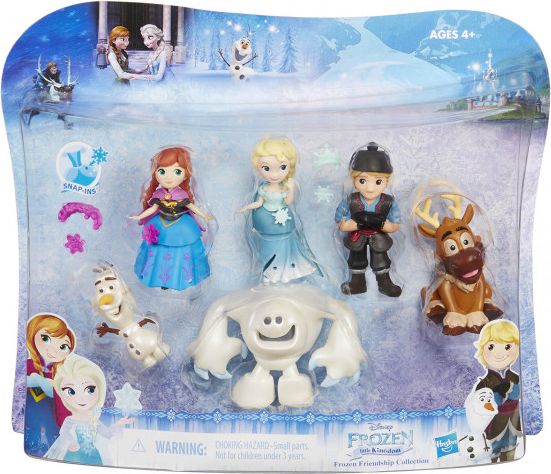 Hasbro FRZ Mini hrací set 6 postav z filmu - obrázek 1
