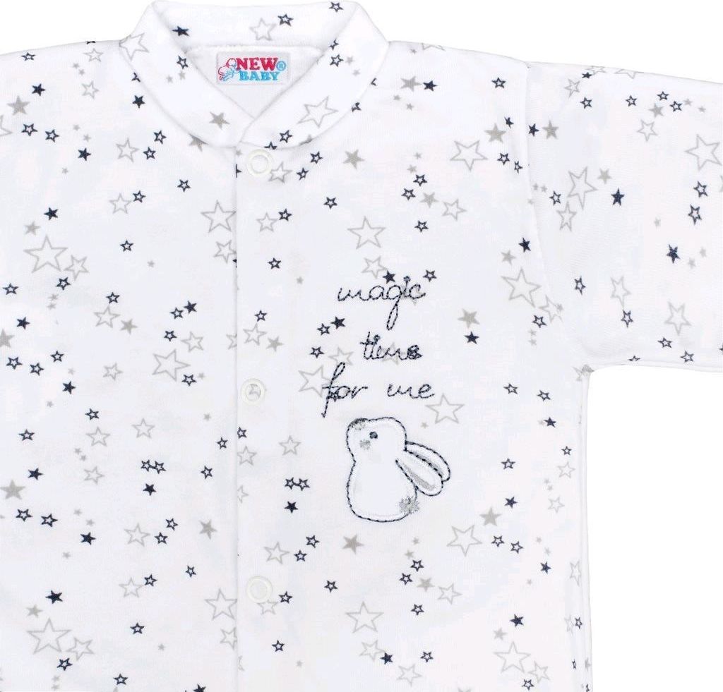 Kojenecký overal New Baby Magic Star šedý 68 (4-6m) - obrázek 2