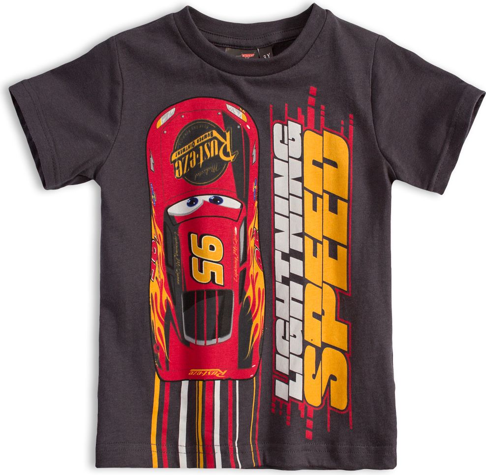 Chlapecká souprava DISNEY CARS SPEED tmavě šedá Velikost: 104 - obrázek 2