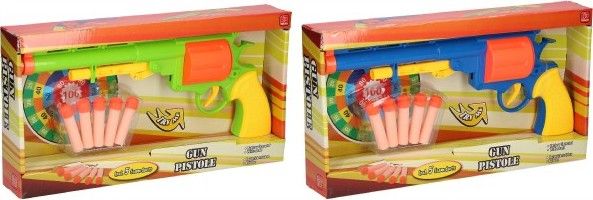 TEDDIES Pistole se zvukem s pěnovými náboji (mix) - obrázek 2
