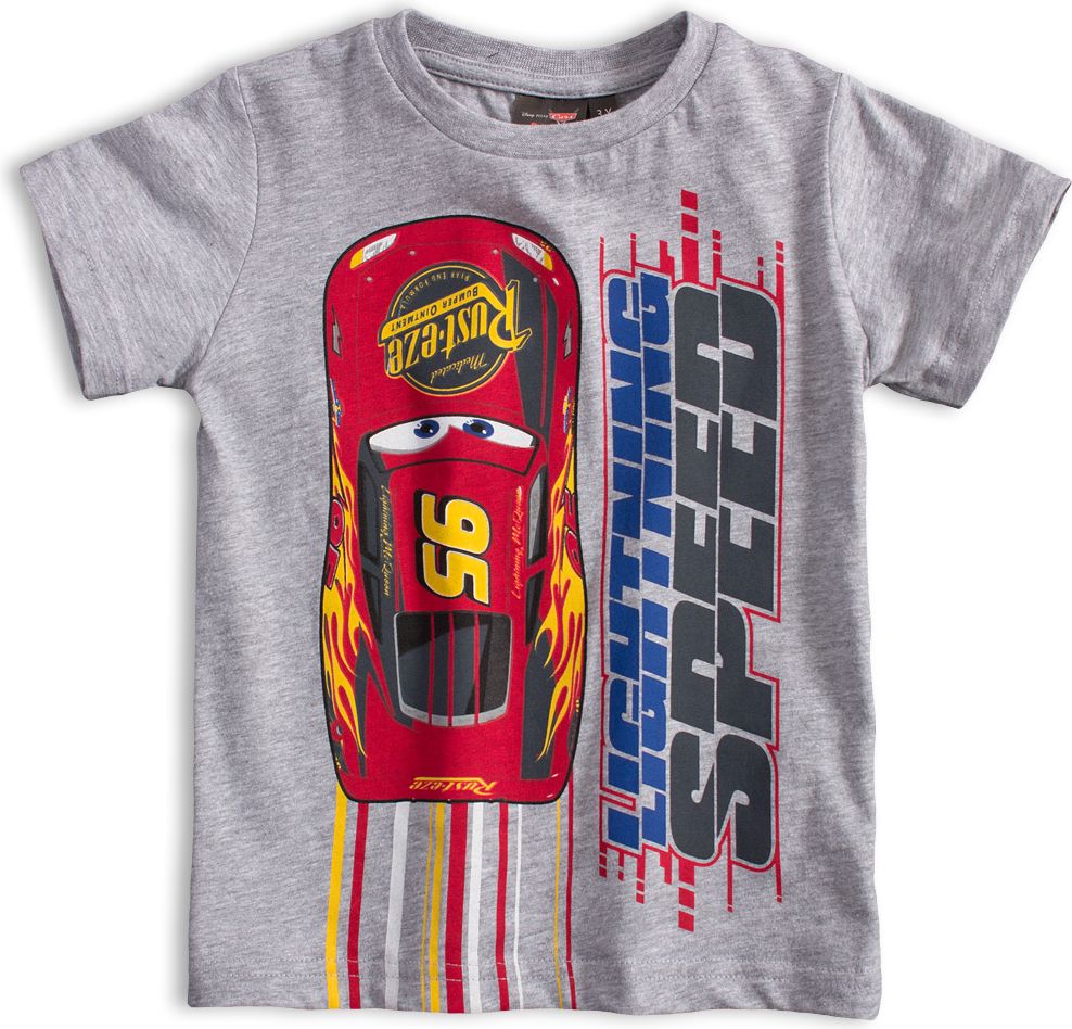 Chlapecká souprava DISNEY CARS SPEED šedý melír Velikost: 140 - obrázek 2