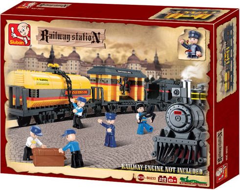 SLUBAN - Stavebnice Vlakový speciál - obrázek 1