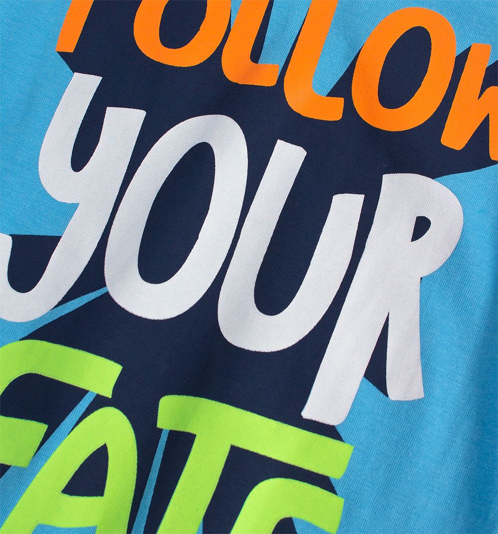 Chlapecké tričko KNOT SO BAD FOLLOW modré Velikost: 92 - obrázek 2