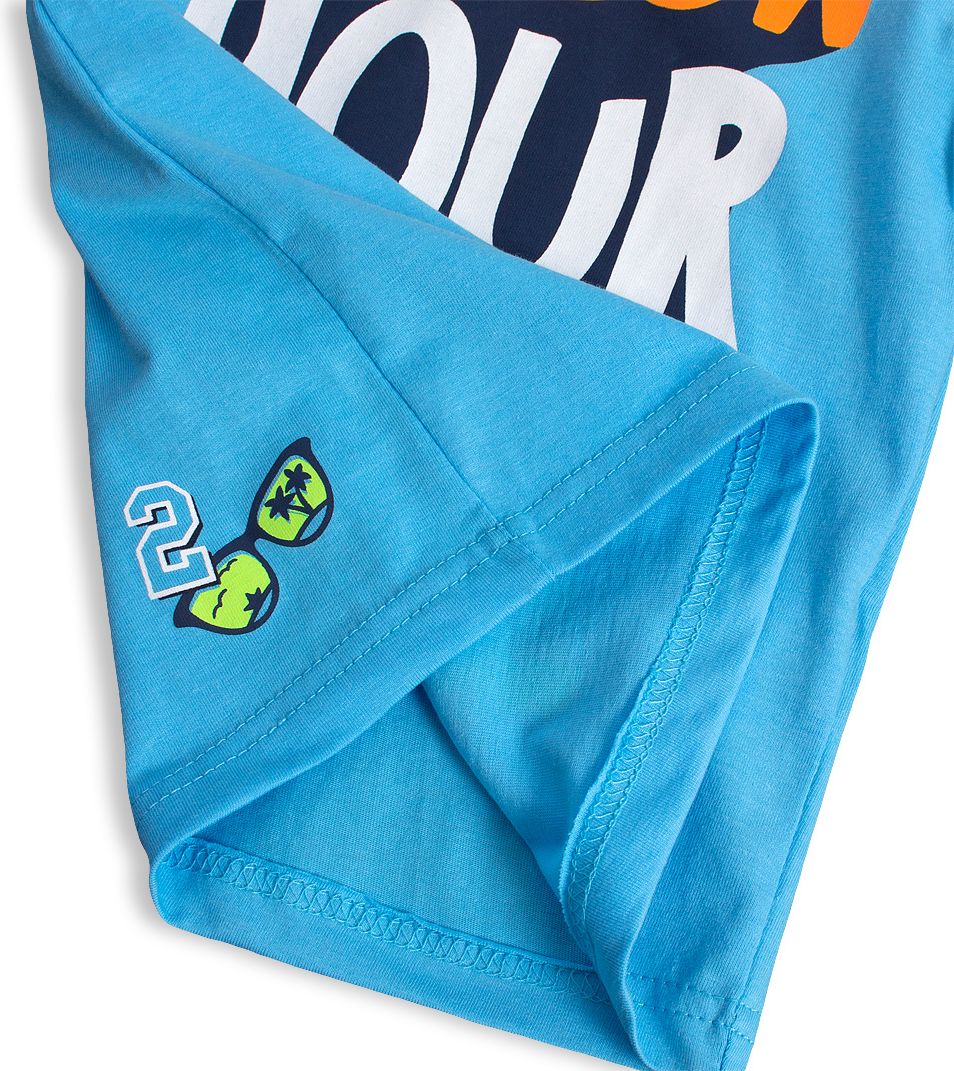 Chlapecké tričko KNOT SO BAD FOLLOW modré Velikost: 92 - obrázek 4