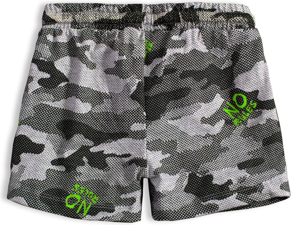 Chlapecké úpletové kraťasy KNOT SO BAD CAMOUFLAGE zelený potisk Velikost: 104 - obrázek 3