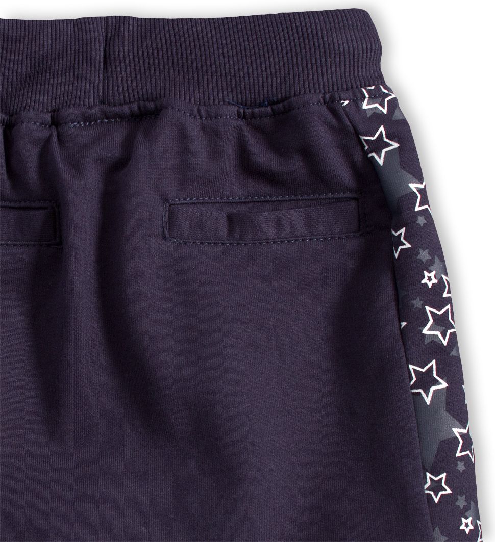 Dívčí úpletová sukně KNOT SO BAD HVĚZDY tmavě modrá Velikost: 104 - obrázek 5