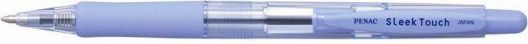 Kuličkové pero "SleekTouch", modrá, 0,7mm, stiskací mechanismus, PENAC - obrázek 1