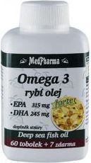 Medpharma Omega 3 rybí olej Forte 67 tobolek - obrázek 1