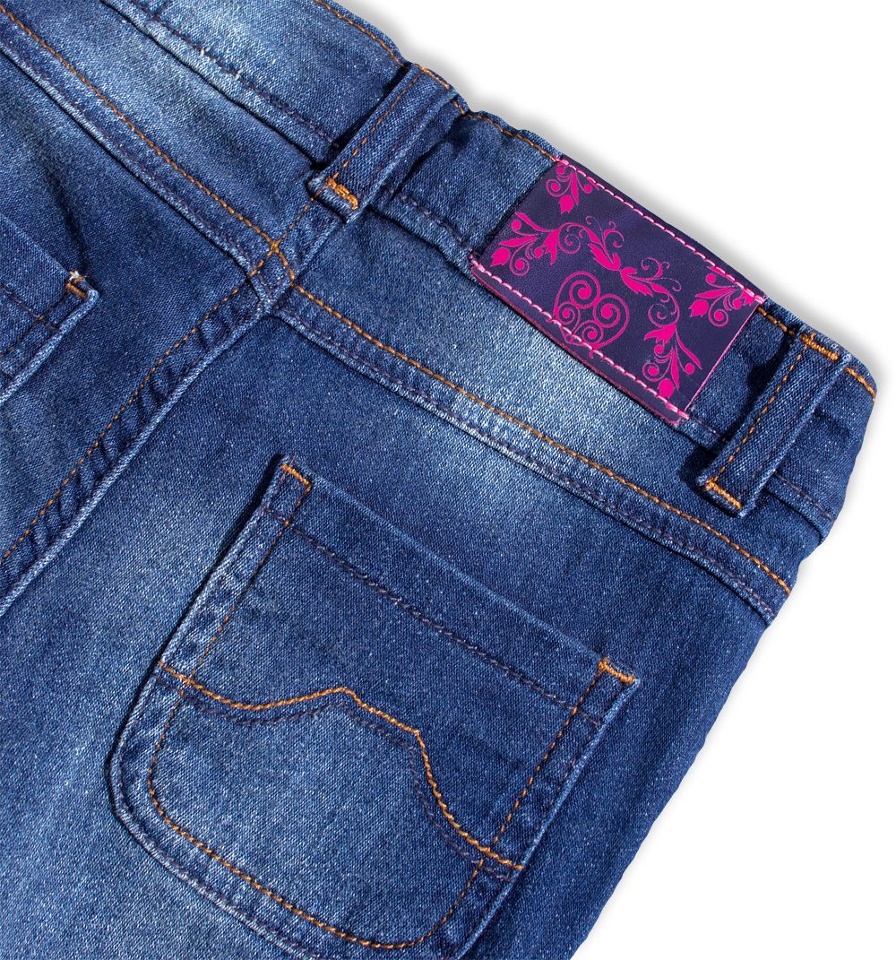 Dívčí džíny DIRKJE YAY modré Velikost: 98 - obrázek 4