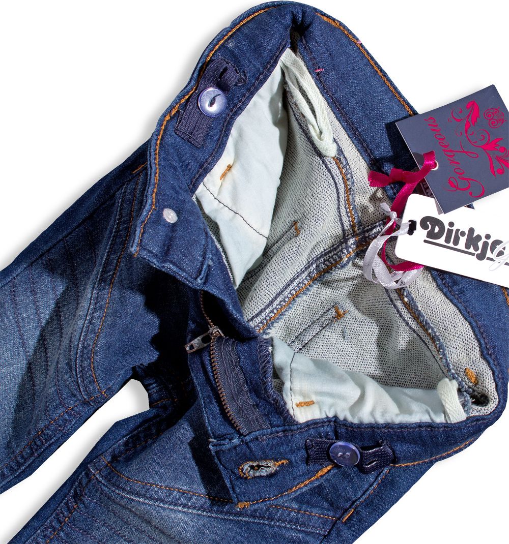 Dívčí džíny DIRKJE YAY modré Velikost: 98 - obrázek 5