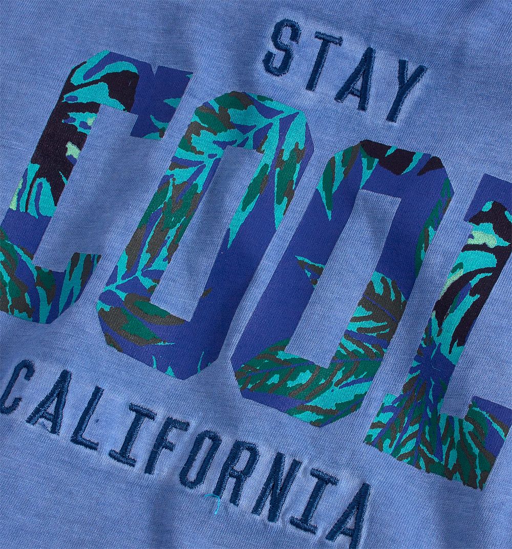 Chlapecké tričko krátký rukáv MINOTI STAY COOL modré Velikost: 104-110 - obrázek 2