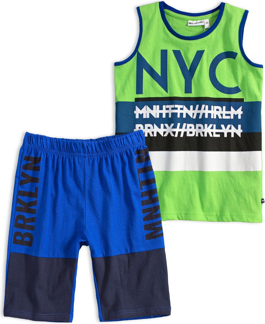 Chlapecká souprava Mix´nMATCH NYC zelená Velikost: 152 - obrázek 1