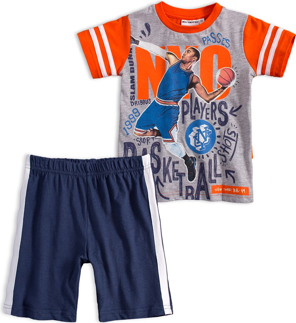 Chlapecká souprava Mix´nMATCH BASKETBALL oranžová Velikost: 140 - obrázek 1