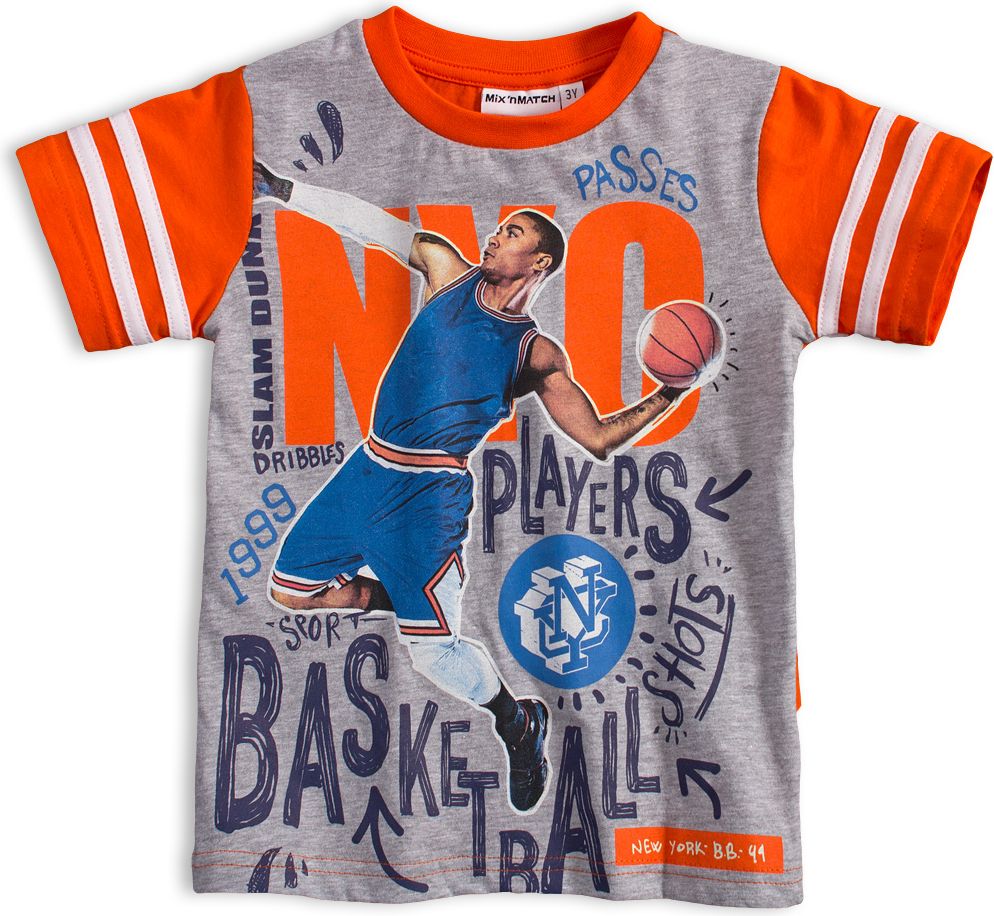 Chlapecká souprava Mix´nMATCH BASKETBALL oranžová Velikost: 140 - obrázek 2