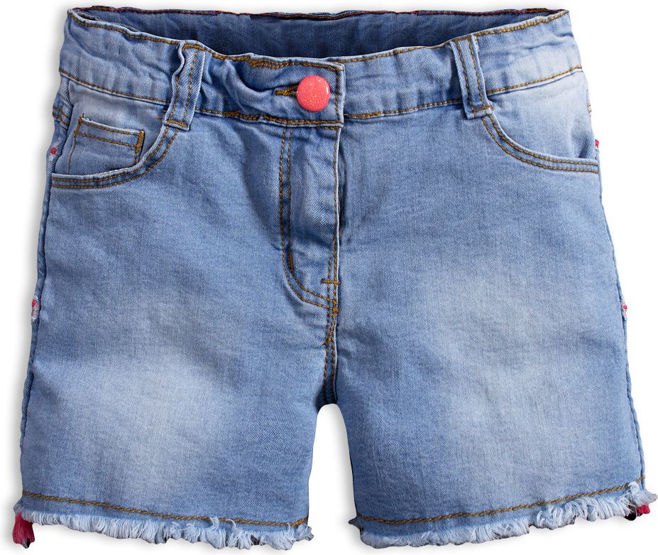 Dívčí džínové šortky KNOT SO BAD GIRLS modré Velikost: 140 - obrázek 1
