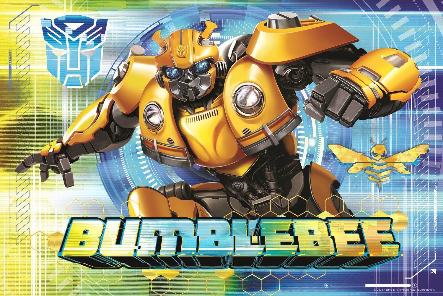 TREFL Puzzle Transformers: Bumblebee 260 dílků - obrázek 1