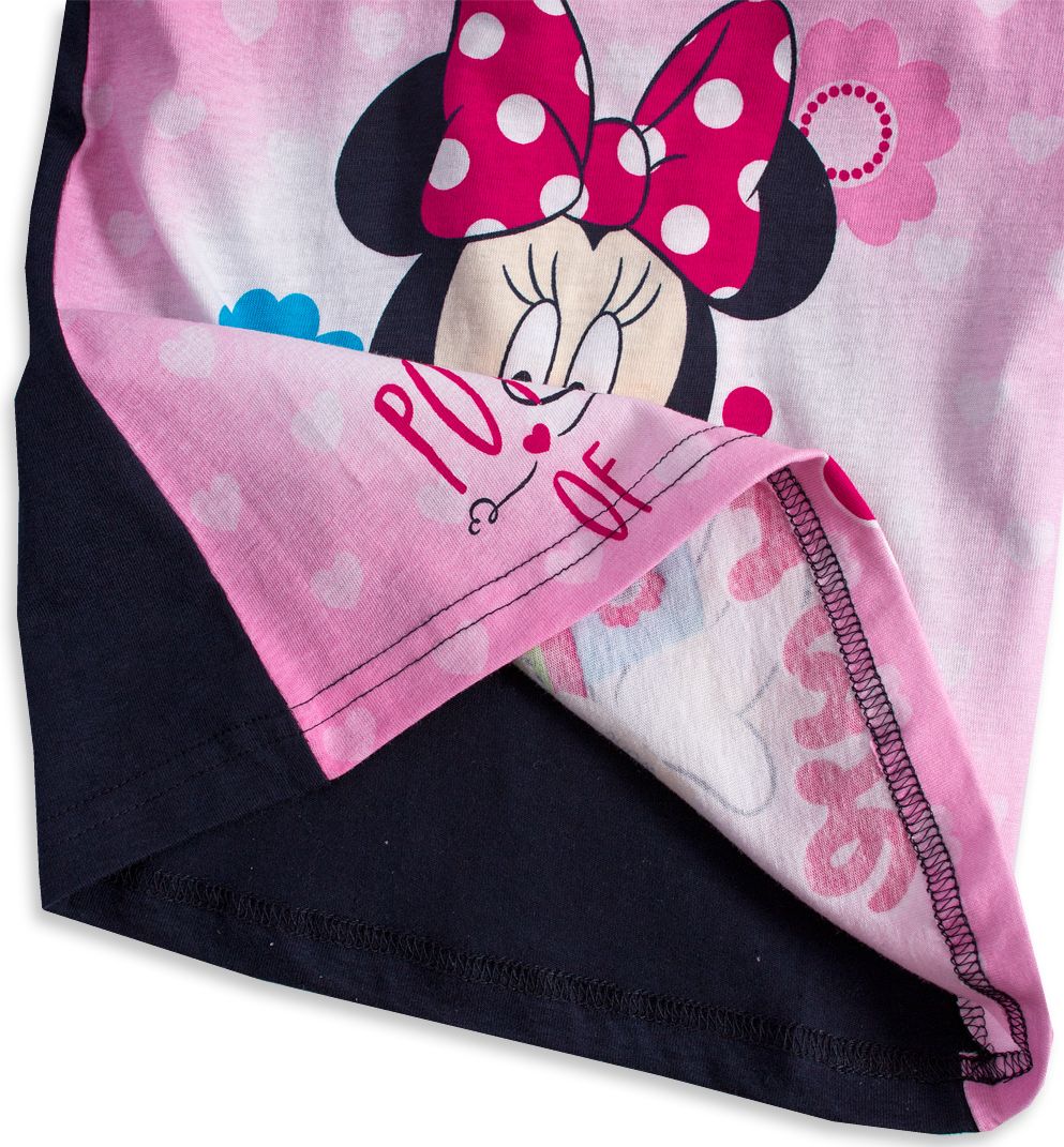 Dívčí letní souprava DISNEY MINNIE FLOWERS modrá Velikost: 140 - obrázek 5