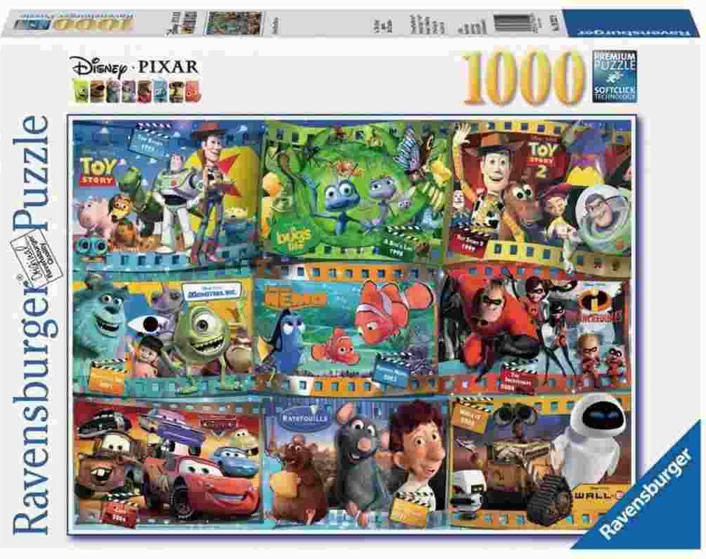 RAVENSBURGER Puzzle Svět Disney Pixar 1000 dílků - obrázek 1