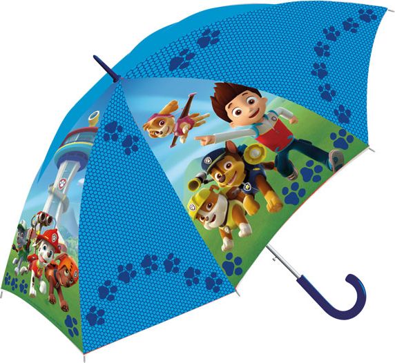 Euroswan Vystřelovací deštník Paw Patrol pr.84 cm - obrázek 1