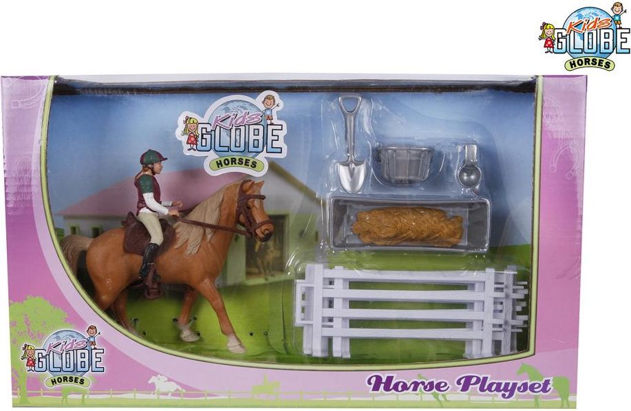 Hrací sada jezdkyně s koněm - obrázek 1