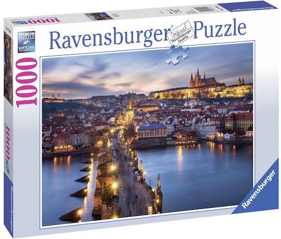 Ravensburger Puzzle Praha v noci 1000 dílků - obrázek 1