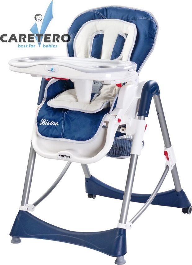 Židlička CARETERO Bistro navy Modrá - obrázek 1