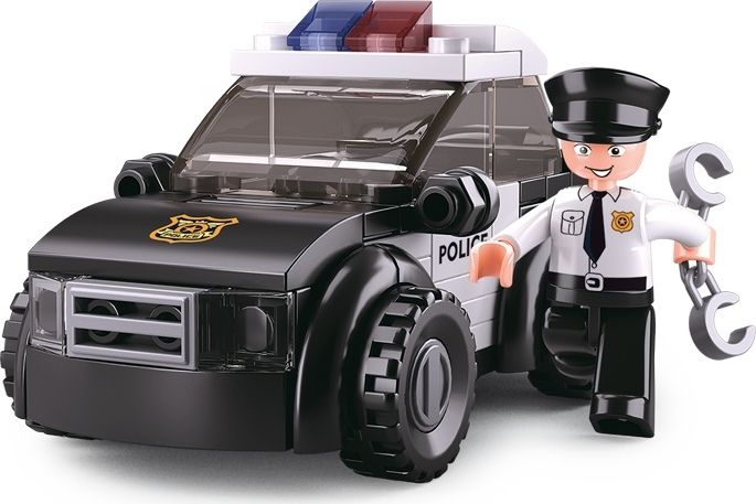 Sluban Policie 4into1 M38-B0638 Dispaly - 4druhy / 8ks - obrázek 5