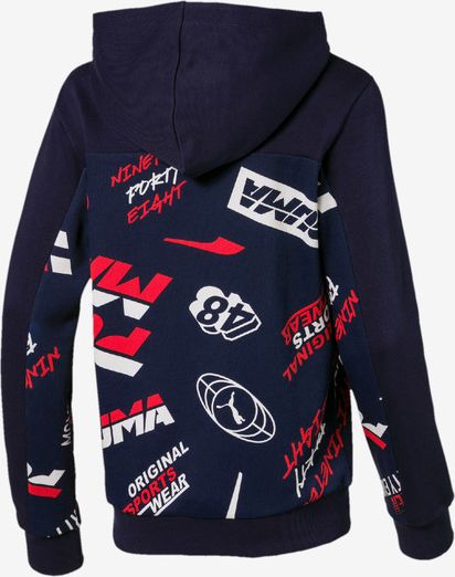 Alpha Mikina dětská Puma | Modrá | Chlapecké | 5-6 let - obrázek 2