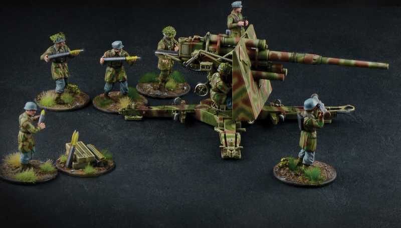 ITALERI Wargames military 15771 - 8.8 cm Flak 37 (1:56) - obrázek 6
