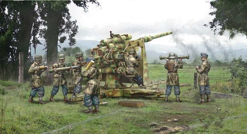 ITALERI Wargames military 15771 - 8.8 cm Flak 37 (1:56) - obrázek 7