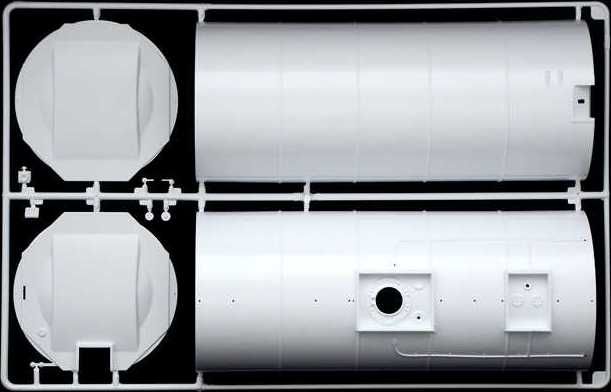 ITALERI Model Kit návěs 3929 - TECNOKAR TRAILER WITH 20' TANK (1:24) - obrázek 11