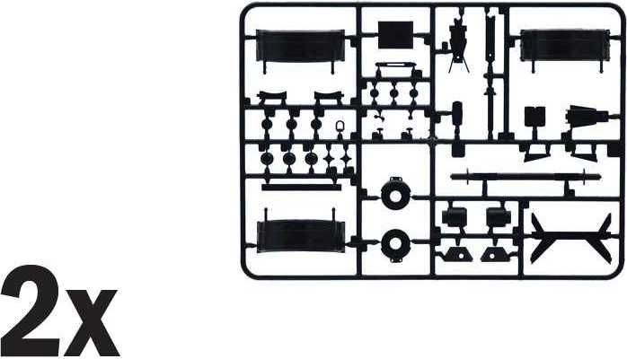 ITALERI Model Kit návěs 3929 - TECNOKAR TRAILER WITH 20' TANK (1:24) - obrázek 15