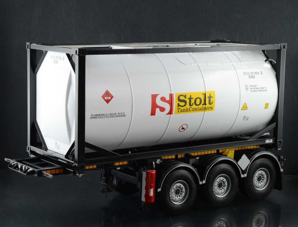 ITALERI Model Kit návěs 3929 - TECNOKAR TRAILER WITH 20' TANK (1:24) - obrázek 8