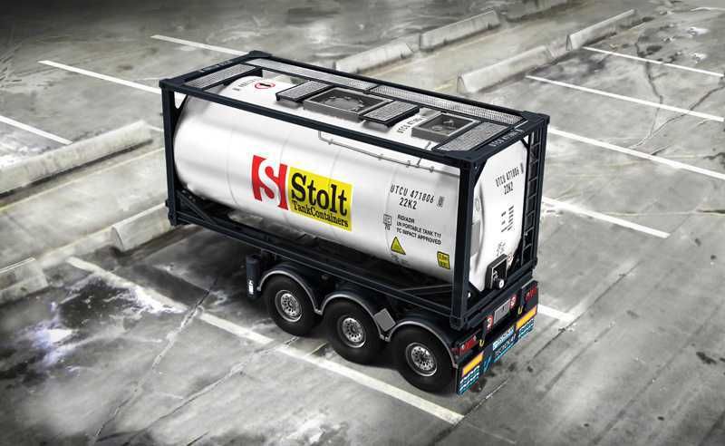 ITALERI Model Kit návěs 3929 - TECNOKAR TRAILER WITH 20' TANK (1:24) - obrázek 9