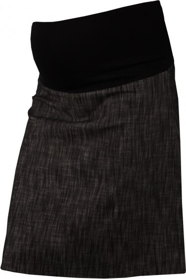 Gregx Gregx Elegantní těhotenská sukně DENIM - granát - obrázek 2