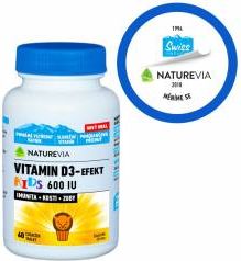 Swiss NatureVia Vitamin D3-Efekt Kids 60 tablet - obrázek 1