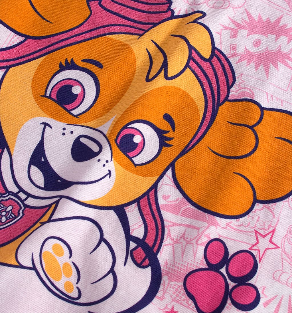 Dívčí pyžamo PAW PATROL PAWFECT světle růžové Velikost: 104 - obrázek 4