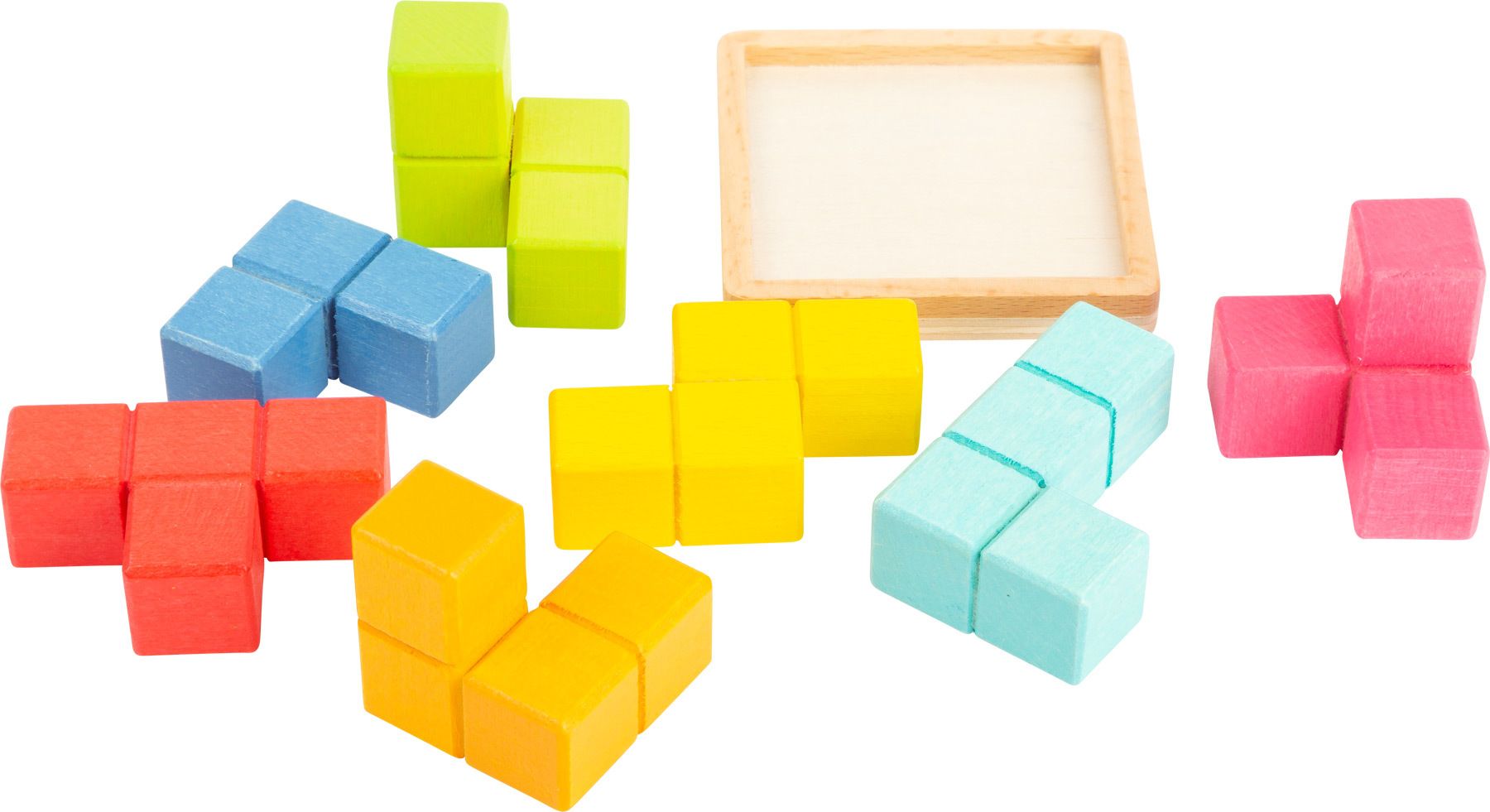 SMALL FOOT BY LEGLER Small Foot Dřevěný 3D tetris - obrázek 3