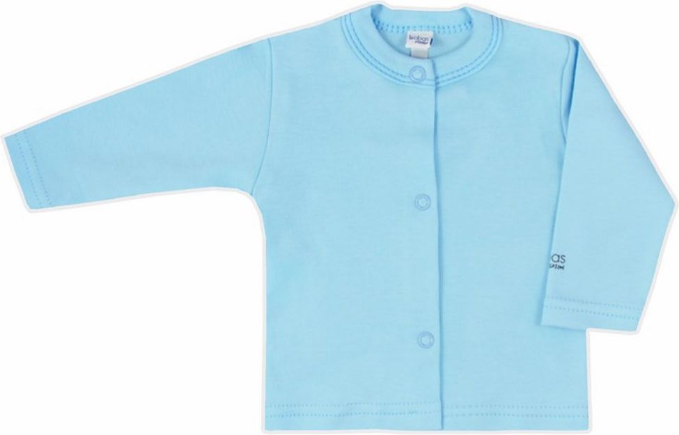 Kojenecký kabátek Bobas Fashion Mini Baby tyrkysový 80 (9-12m) - obrázek 1
